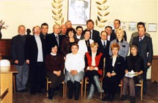 А.Г.Свистунов и руководители национальных обществ Львовщины