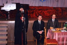 Выступает архиепископ Львовский и Галицкий Августин (март 2000)